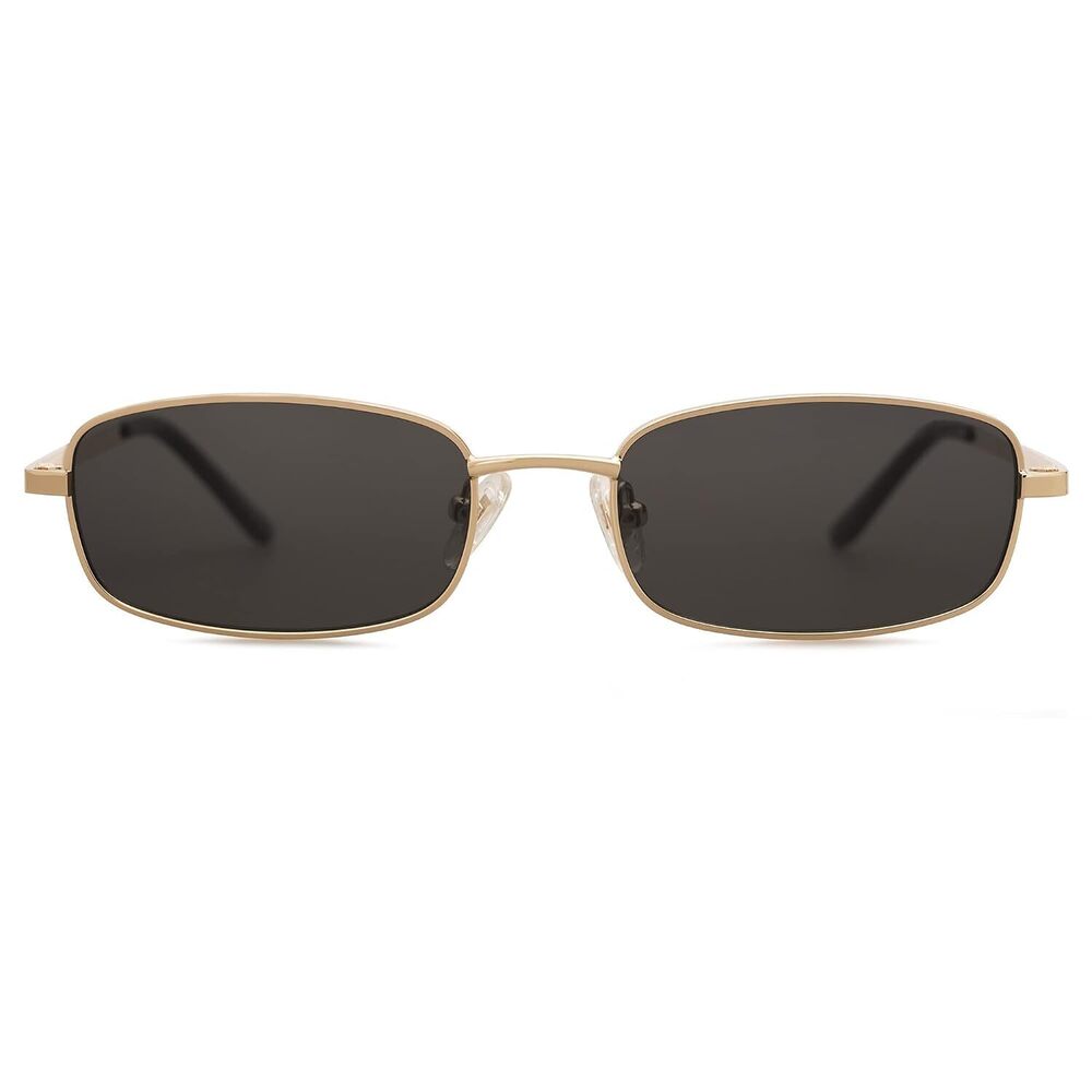 Small Y2k Narrow Rectangle Sunglasses Womens Mens Retro 80s 90s Skinny